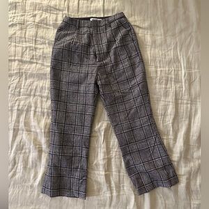 Petite Studio NYC plaid pants